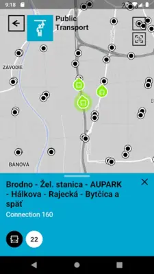 Smart Žilina android App screenshot 1